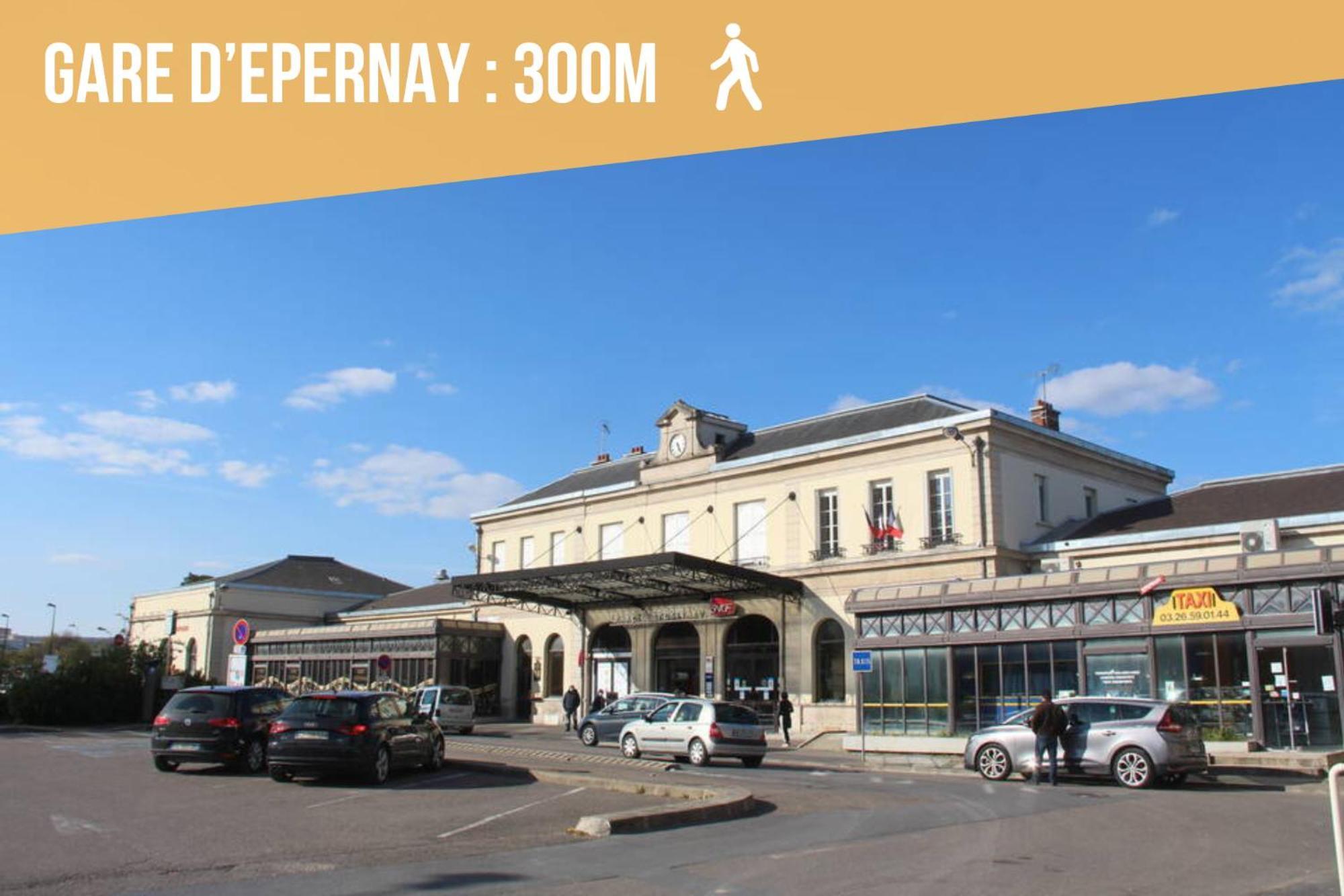 Gite Urbain - La Bulle De Champagne - Parking เอแปร์เน ภายนอก รูปภาพ